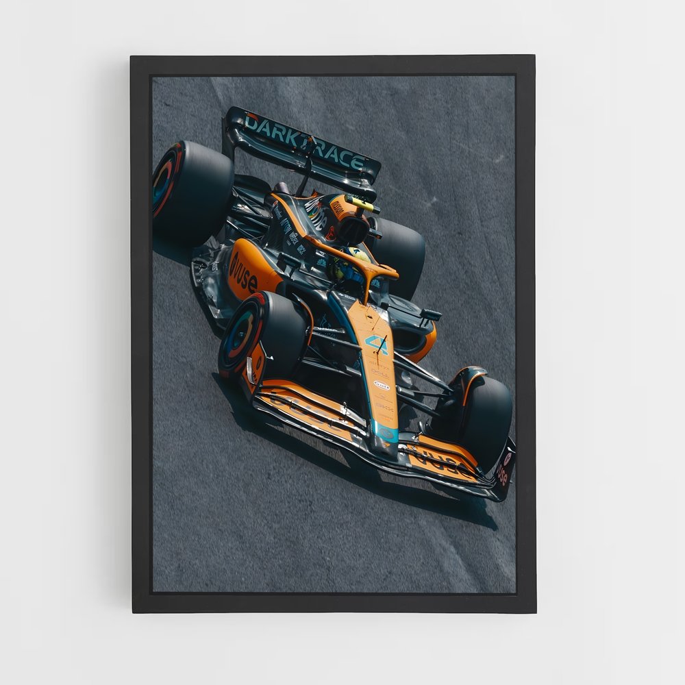 Poster Mclaren Aérien – affiche Voitures de Formule 1 (vue 2)
